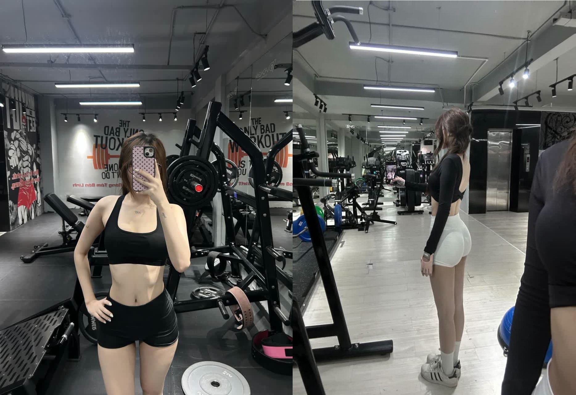 Clip gymer squat mạnh anh suýt gãy cu