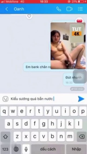 Bé Phương Oanh 2k4 call zalo với anh trai khách vip – sinh viên ngây thơ